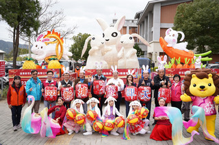 竹縣花燈迎天穿踩街2/10登場 大型兔燈亮相