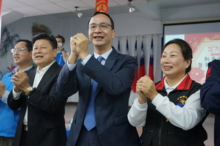 朱立倫參加花蓮縣黨部團拜 盼國民黨重返執政