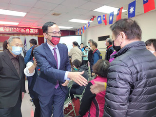 朱立倫宜蘭團拜 地方盼2024大選早日完成提名