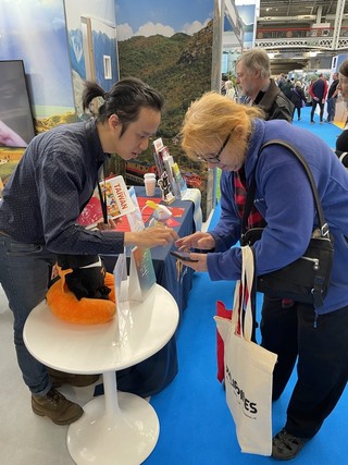 倫敦旅展台灣館 環島、鐵道旅遊詢問度高