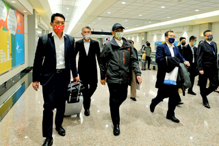 結束訪美行程返台 游錫堃：國會外交相當成功