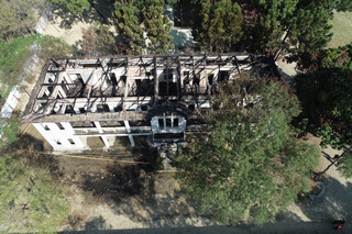 屏大武營歷史建築燒百坪  縣府全力修復不影響完工