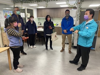 金門一國中學區一日照達標  陳福海走訪肯定