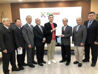 航港界7團體拜會謝國樑 表達反對基隆港蓋四接