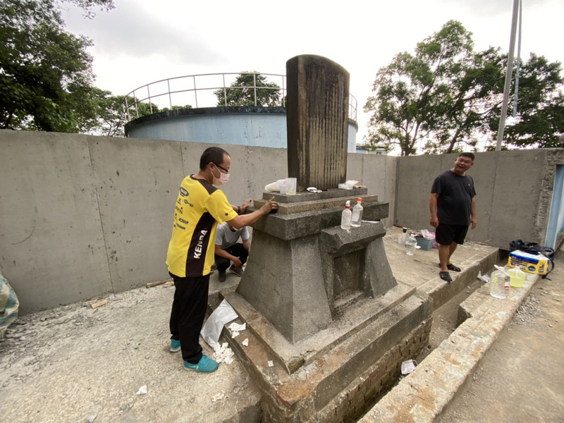 嘉義中埔營造馬賽克牆  紀念神父募款建水廠事跡 | 華視新聞