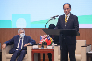 接見美台商會訪團 游錫堃盼台美早日簽訂BTA