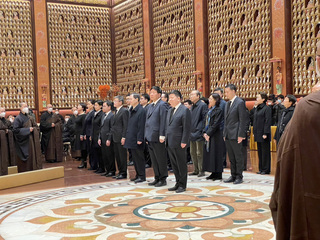 遭否決來台  龍明彪葉小文赴江蘇弔唁星雲法師