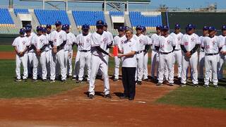 陳建仁慰勉棒球經典賽代表隊 致贈20萬加菜金