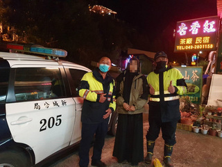 獨攀合歡北峰錯過班車下山 警熱心助印尼登山客