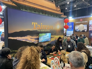 地中海旅展登場  駐以代表處設台灣館推展觀光