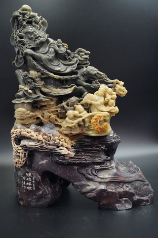 紅富海案法拍琉璃奇石藝品 2/21先辦鑑賞會