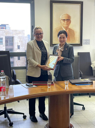 國圖贈特拉維夫大學漢學書籍  深化台以學術交流