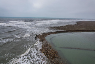 苗縣合歡石滬崩塌逾100公尺 公所擬搶修盼獲補助