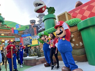 瑪利歐兄弟進駐好萊塢環球影城  粉絲朝聖兒時英雄