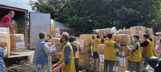 土耳其強震 台灣近385噸愛心物資裝貨車逾142車次