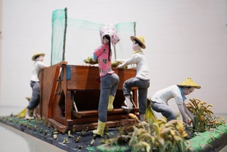 指尖上的魔術捏麵工藝展  捏麵家族展技藝