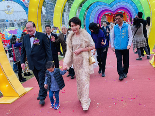 幸福三重  先嗇宮辦101對珍珠婚活動