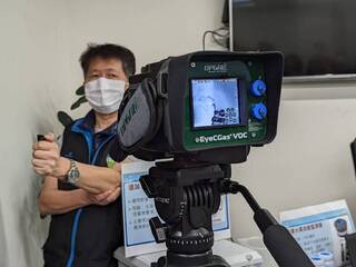 無色異味難查 環保署以紅外線氣顯儀加強執法