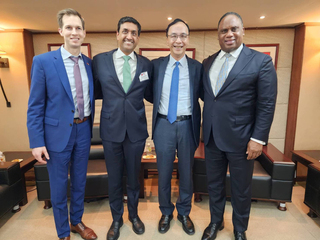 朱立倫會美國眾議員訪團  倡促進兩岸溝通管道