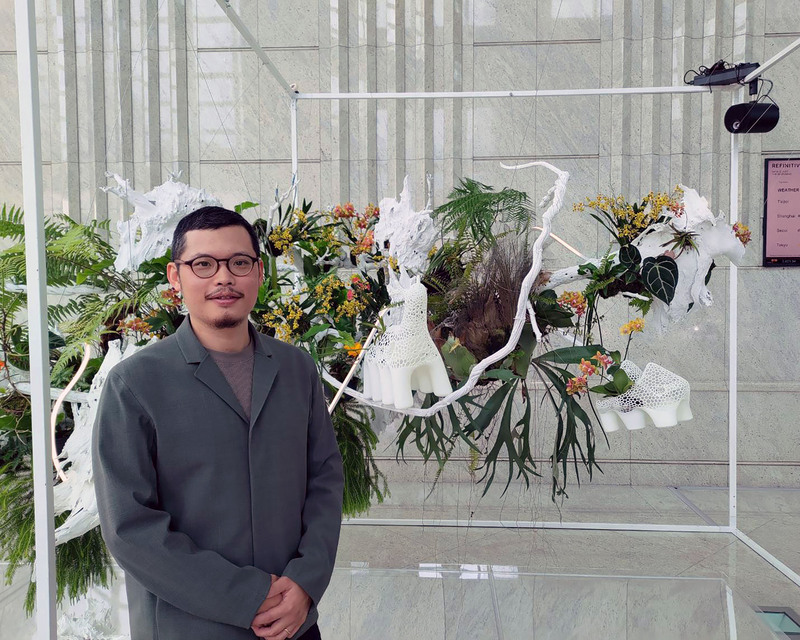 陳普攜手花藝師共創裝置作品 讓蘭花「野」很美 | 華視新聞