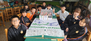 送暖至土耳其 茄萣國中製作捐款分享箱募款