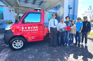 簡樸老農為報救命恩  再捐車盼提升台東救難能量