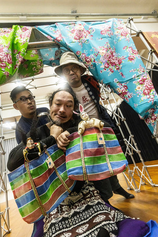 當布袋戲、落語、繪畫相遇「狡兔三哭」跨出新意