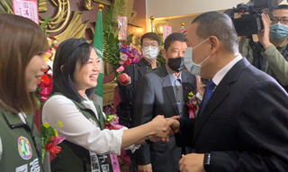 新北民進黨團：侯友宜選總統議會將有腥風血雨