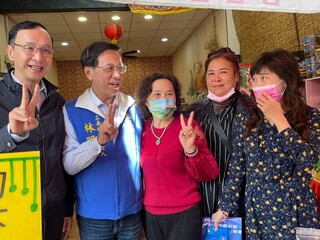 郭台銘助選林明溱？朱立倫：沒聽過此傳言但歡迎