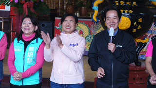 批林明溱兒任縣長特助領高薪  賴清德籲票投蔡培慧