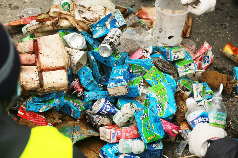 花蓮193縣道清出372公斤垃圾 塑膠製品為大宗 | 華視新聞