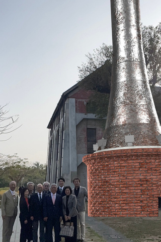 台南水道博物館引進AR技術 重現消失大煙囪