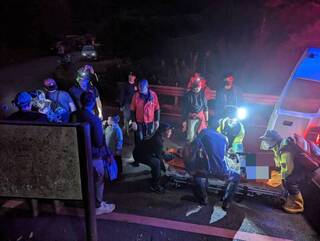 7旬男子貢寮桃源谷健行突倒下  命危送醫