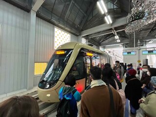 安坑輕軌累積運量近30萬人次  3/6起全日營運