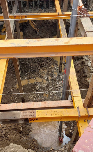 竹北豆子埔溪水混濁 環保局研判工地泥水污染