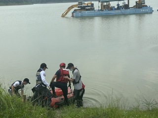 高雄阿公店水庫工人溺水 尋獲命危送醫