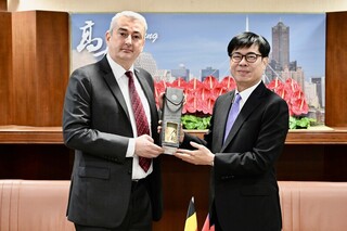 會見文浩德 陳其邁：盼續推動台灣與比利時經貿合作