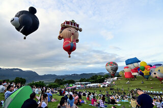 台東熱氣球嘉年華開幕 「Q版媽祖」升空