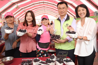 赴南投行銷鳳梨葡萄 陳吉仲：樂意與縣府合作