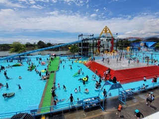 體驗快速滑水與高空滑索快感 宜蘭童玩節開幕