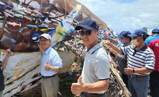 關注海洋保護 澎湖海廢地景藝術節登場