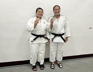 媽媽首次到場力挺 呂欣芮柔道國際賽處女秀奪銀