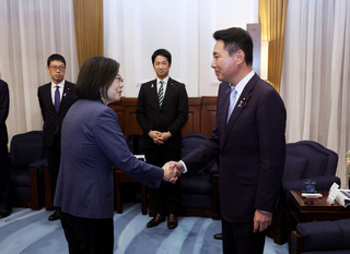 接見日本在野黨訪團  蔡總統盼助台加入CPTPP