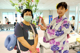 日航在桃機辦七夕祭祈福  盼串起疫情後台日情誼