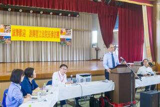 踏上與那國島  游錫堃：歷史一刻 體會台日脣齒相依