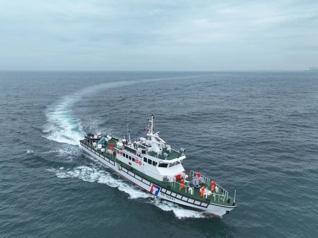 澎湖海巡添生力軍  百噸新艇加入執法 | 華視新聞