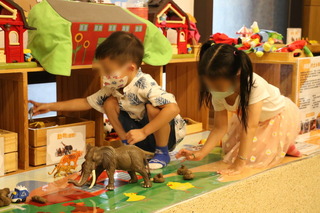 新北玩聚窩生命教育展 教具認知哪些身體不可碰