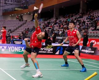 「麟洋配」走出低潮  加拿大羽球賽晉4強