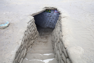 後備官兵八里構築壕溝 漢光將擴大實施對抗演練