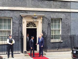 拜登訪英會蘇納克  聚焦北約事務英美關係